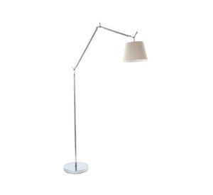 Lámpara pie 1L E27 Tolomeo cromo Diseño 3
