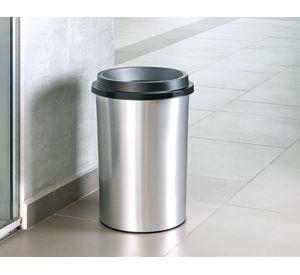 Basurero 50 litros gris Rimax