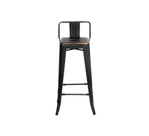 Silla bar Vintage negro Idetex