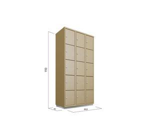Locker custodia profesional 15 puertas P5-05 Maletek