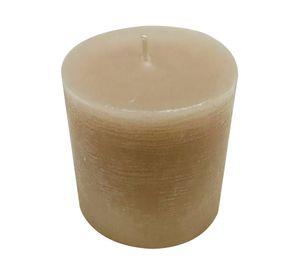 Vela Pilar beige 7x6.8 cm