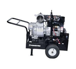Motobomba eléctrica a diesel 6'' 20 HP DWP150TLE Power Pro