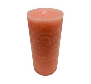 Vela Pilar coral 15x6.8 cm