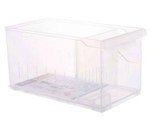 Organizador repisa alto transparente