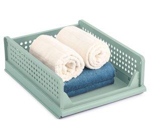 Canasto organizador 14x33x43 cm calado Cotidiana.