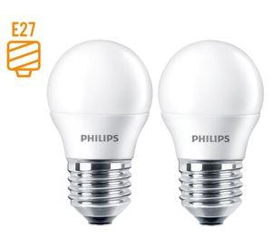 Ampolleta LED 40W E27 luz fría 2 unidades Philips