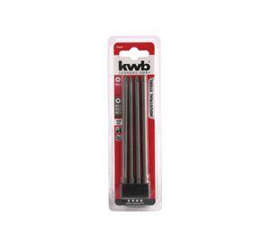 Set puntas Industrial Steel ph2 4 unidades KWB