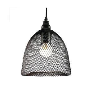 Lámpara colgar E27 1L Aludra negro