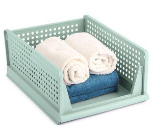 Canasto organizador 18.5x33x43 cm calado.