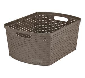 Caja organizadora ratán Rimax
