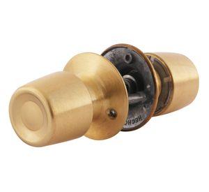 Cerradura tubular pomo libre paso bronce Urbano Poli