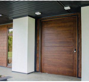 Puerta Toscana madera de lenga 75x210 cm natural