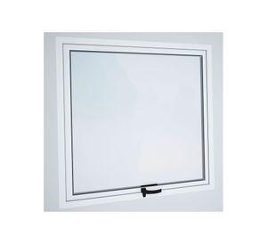 Ventana Aluminio 80x80 cm Termopanel Proyectante Blanca Mundo Glass