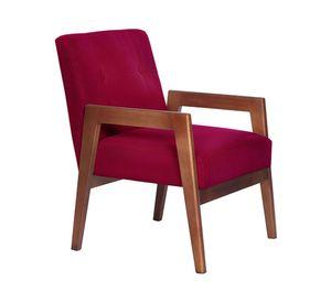 Sitial Munich velvet burdeo Latam Home