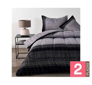 Plumón 2 plazas Estampado fawn