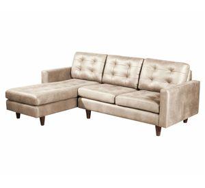 Sofá chaise izquierdo Nápoles beige Latam Home