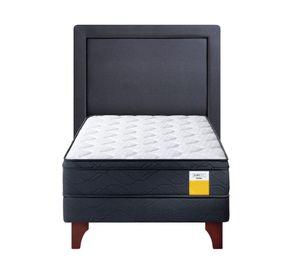 Cama europea 1 plaza Plus + respaldo Drimkip