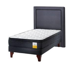 Cama europea 1 plaza Plus + respaldo Drimkip