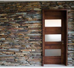 Puerta de lenga Corsica madera 70x200 cm natural