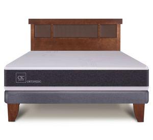 Cama europea 2 plazas Ortopedic + respaldo Dublín Cic