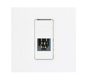 Enchufe teléfono rj 11 armado blanco Bticino