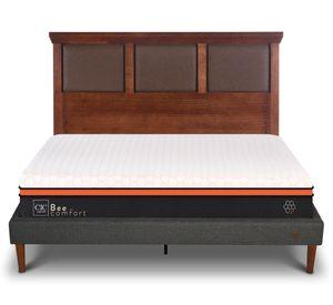Cama europea 2 plazas Bee Comfort + respaldo Torino Cic
