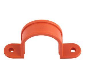 Abrazadera 32 mm Conduit naranjo Tigre