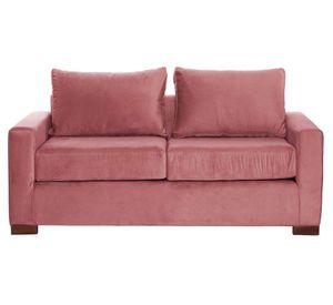Sofá 2 cuerpos Livorno rosado