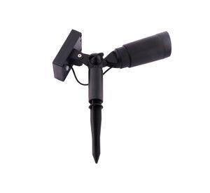 Estaca solar 1L LED Flute negro ByP