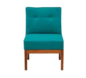 Sitial velvet 1 cuerpo Colonia azul