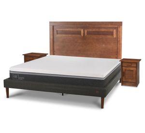 Cama europea 2 plazas Ortopedic Advance + set Milán Cic