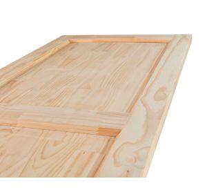 Puerta Pino Radiata Ranco 70x220 cm 2 Paneles Moldupanel