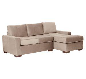 Sofá seccional 3 cuerpos Livorno beige