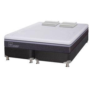 Box spring 2 plazas Ortopedic advance base dividida B5 + almohadas viscoelásticas Cic