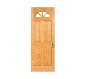 Puerta Pino Radiata Ibiza 4 Paneles 85x220 cm Moldupanel