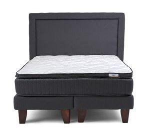 Cama europea  2 plazas Plus + respaldo + base dividida Drimkip