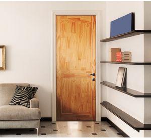 Puerta Pino Radiata Ranco 85x210 cm 2 Paneles Moldupanel