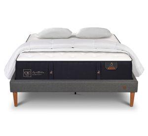 Cama europea 2 plazas Premium + plumón + almohada Cic.