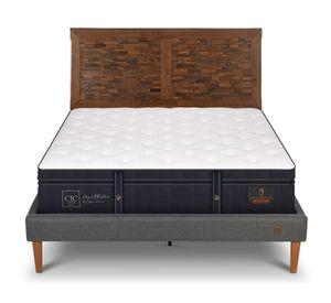 Cama europea 2 plazas Grand Premium + respaldo Antique Cic