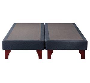 Base cama europea 2 plazas x190 cm base dividida