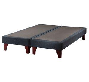 Base cama europea 2 plazas x190 cm base dividida