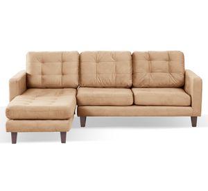 Sofá chaise izquierdo Nápoles beige Latam Home