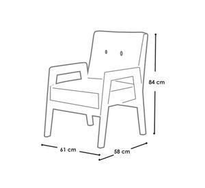 Sitial Munich 2 beige Latam Home