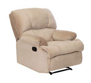 Bergere reclinable 1 cuerpo Perugia beige