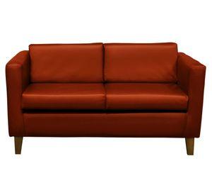 Sofá 2 cuerpos Sicilia rojo Latam Home