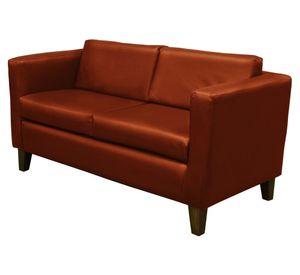 Sofá 2 cuerpos Sicilia rojo Latam Home