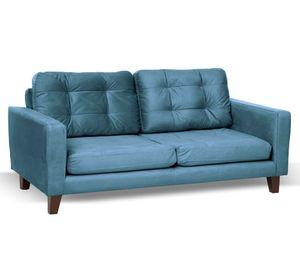 Sofá 2C Nápoles azul petróleo Latam Home