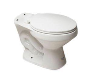WC two piece piso 30.5 cm asiento cierre suave Verona Premium blanco