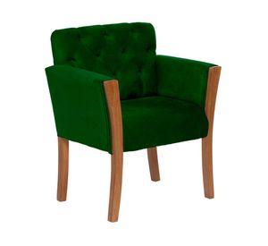 Sitial velvet 1 cuerpo Kiel verde