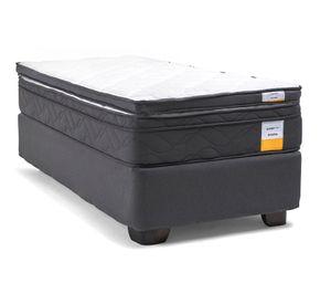 Cama americana 1.5 plazas Eurotop x190 cm + Topper Drimkip